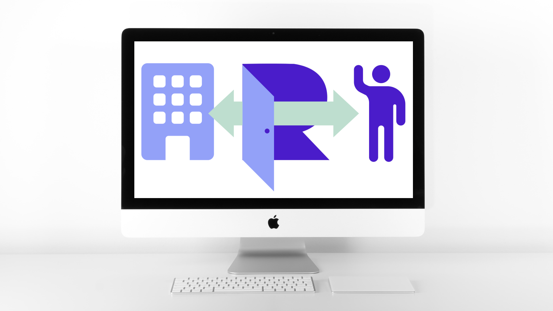 Computer screen showing ReHome Marketplace